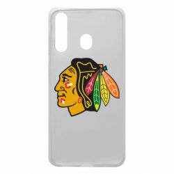 Чехол для Samsung A60 Chicago Black Hawks - PrintSalon