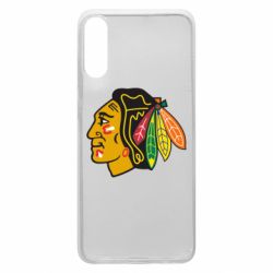 Чехол для Samsung A70 Chicago Black Hawks - PrintSalon