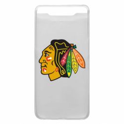 Чехол для Samsung A80 Chicago Black Hawks - PrintSalon