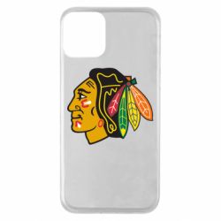 Чехол для iPhone 11 Chicago Black Hawks - PrintSalon