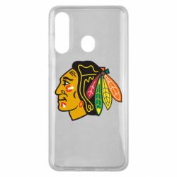 Чехол для Samsung M40 Chicago Black Hawks - PrintSalon
