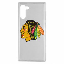 Чехол для Samsung Note 10 Chicago Black Hawks - PrintSalon