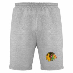 Мужские шорты Chicago Black Hawks-PrintSalon Мужские шорты Chicago Black Hawks