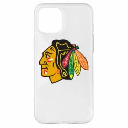 Чехол для iPhone 12 Pro Max Chicago Black Hawks - PrintSalon