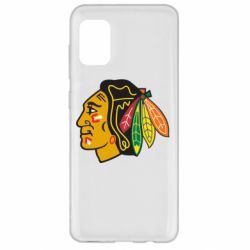 Чехол для Samsung A31 Chicago Black Hawks - PrintSalon