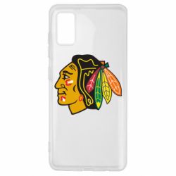 Чехол для Samsung A41 Chicago Black Hawks - PrintSalon