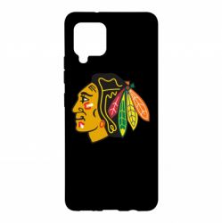 Чехол для Samsung A42 5G Chicago Black Hawks - PrintSalon