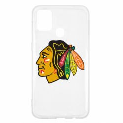 Чехол для Samsung M31 Chicago Black Hawks - PrintSalon