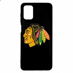 Чехол для Samsung M51 Chicago Black Hawks - PrintSalon