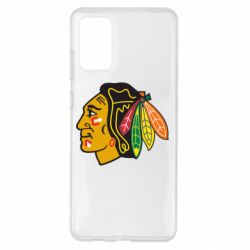 Чехол для Samsung S20+ Chicago Black Hawks - PrintSalon