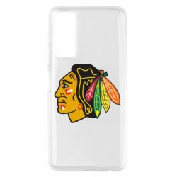 Чехол для Huawei P Smart 2021 Chicago Black Hawks - PrintSalon
