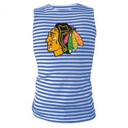 Майка-тельняшка Chicago Black Hawks - PrintSalon