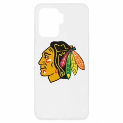 Чехол для Oppo Reno 5 Lite Chicago Black Hawks - PrintSalon