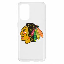 Чехол для Oppo Reno 5 4G Chicago Black Hawks - PrintSalon