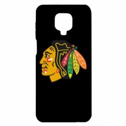 Чехол для Xiaomi Redmi Note 9S/9Pro/9Pro Max Chicago Black Hawks - PrintSalon