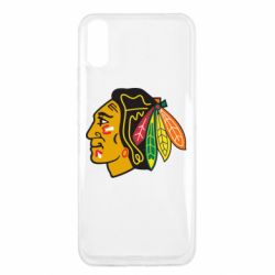 Чехол для Xiaomi Redmi 9a Chicago Black Hawks - PrintSalon