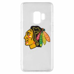 Чехол для Samsung S9 Chicago Black Hawks - PrintSalon