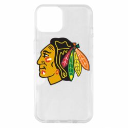 Чехол для iPhone 14 Chicago Black Hawks - PrintSalon