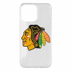 Чехол для iPhone 14 Pro Max Chicago Black Hawks - PrintSalon