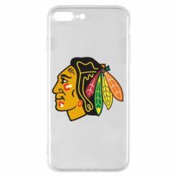 Чехол для iPhone 7 Plus Chicago Black Hawks - PrintSalon
