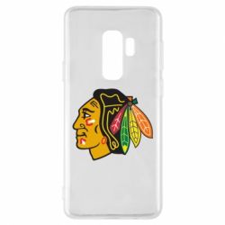 Чехол для Samsung S9+ Chicago Black Hawks - PrintSalon