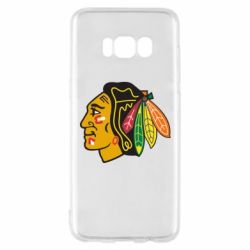 Чехол для Samsung S8 Chicago Black Hawks - PrintSalon