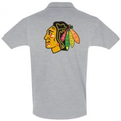 Мужское поло Chicago Black Hawks - PrintSalon