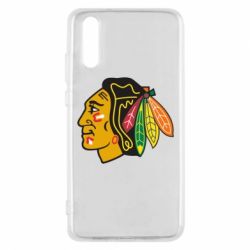 Чехол для Huawei P20 Chicago Black Hawks - PrintSalon