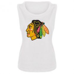 Женская майка Chicago Black Hawks - PrintSalon