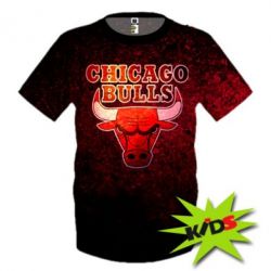 Дитяча 3D футболка Chicago Bulls - PrintSalon