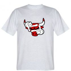 Мужская футболка Stedman Chicago Bulls бык - PrintSalon