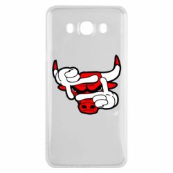 Чехол для Samsung J7 2016 Chicago Bulls бык - PrintSalon