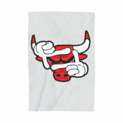 Полотенце с принтом Chicago Bulls бык - PrintSalon
