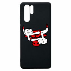 Чехол для Huawei P30 Pro Chicago Bulls бык - PrintSalon