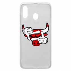 Чехол для Samsung A30 Chicago Bulls бык - PrintSalon