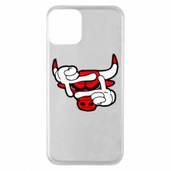 Чехол для iPhone 11 Chicago Bulls бык - PrintSalon