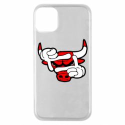 Чехол для iPhone 11 Pro Chicago Bulls бык - PrintSalon