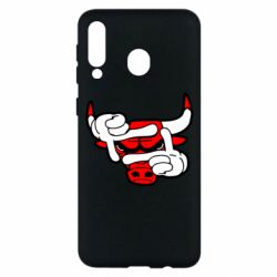 Чехол для Samsung M30 Chicago Bulls бык - PrintSalon