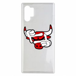 Чехол для Samsung Note 10 Plus Chicago Bulls бык - PrintSalon