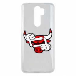 Чехол для Xiaomi Redmi Note 8 Pro Chicago Bulls бык - PrintSalon