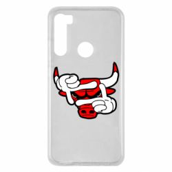 Чехол для Xiaomi Redmi Note 8 Chicago Bulls бык-PrintSalon Чехол для Xiaomi Redmi Note 8 Chicago Bulls бык