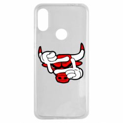 Чехол для Xiaomi Redmi Note 7 Chicago Bulls бык - PrintSalon