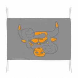 Флаг Chicago Bulls бык - PrintSalon