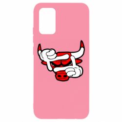 Чехол для Samsung A02s/M02s Chicago Bulls бык - PrintSalon