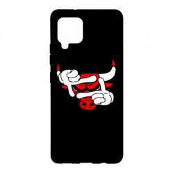 Чехол для Samsung A42 5G Chicago Bulls бык - PrintSalon