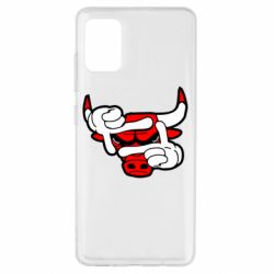 Чехол для Samsung A51 Chicago Bulls бык