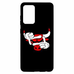 Чехол для Samsung A52 5G Chicago Bulls бык - PrintSalon