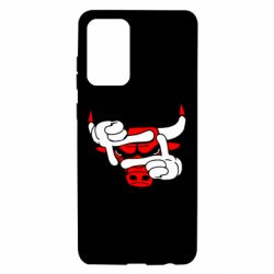 Чехол для Samsung A72 5G Chicago Bulls бык - PrintSalon