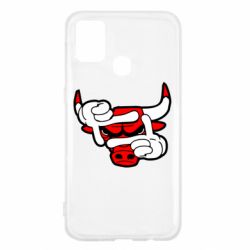 Чехол для Samsung M31 Chicago Bulls бык