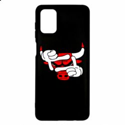 Чехол для Samsung M51 Chicago Bulls бык - PrintSalon